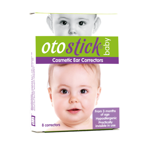 OTOSTICK Oorcorrectie Stickers / Flapoorstickers voor baby's - 8 stuks