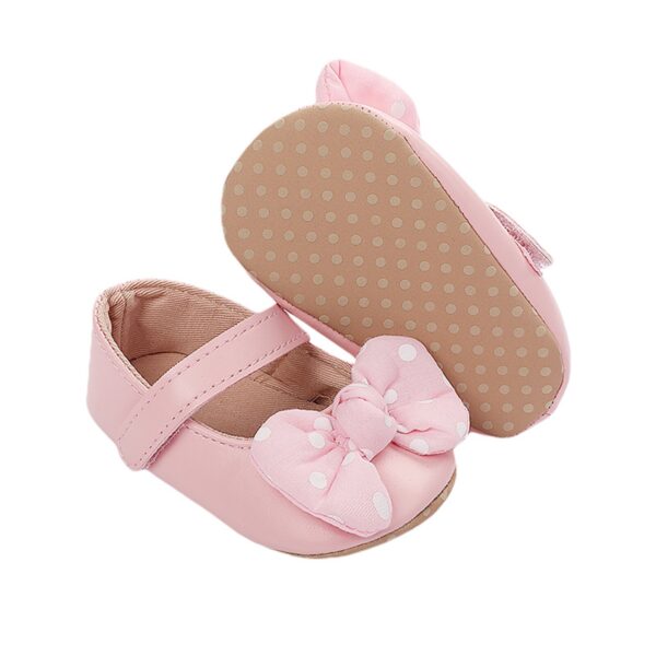 Babyschoenen voor Leren Lopen - Zachte Leren Sloffen met Suède Zolen